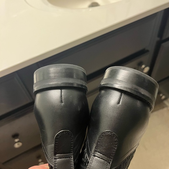 Cole Haan black leather riding boots, excellent condition, size 8.5 - Picture 7 of 9